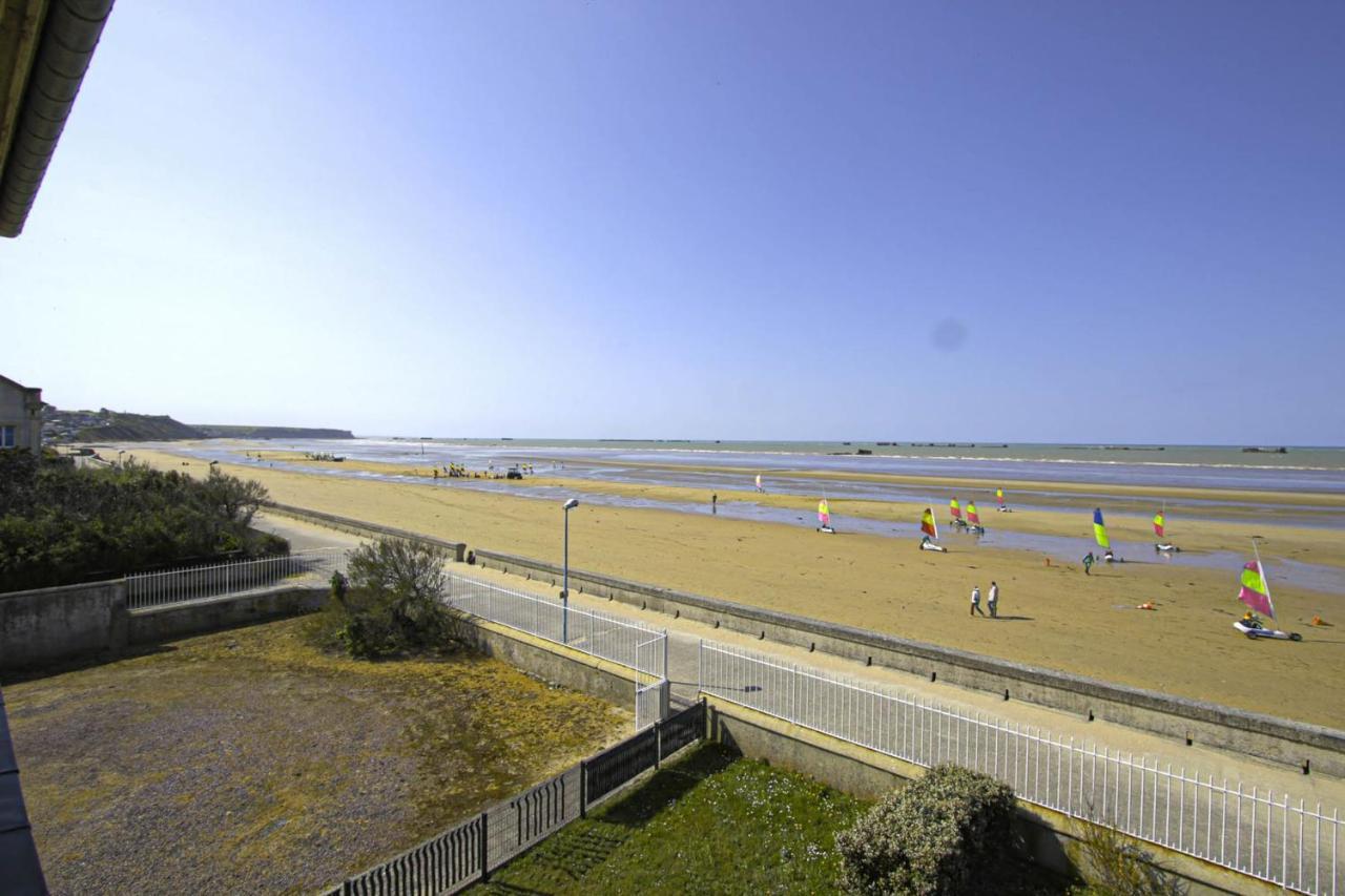 Panoramic Mulberry Beach Plendid Family Apartment Asnelles Exterior photo
